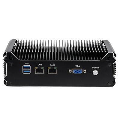 x117新创云工控机嵌入式无风扇8网口软路由主机支持爱快系统